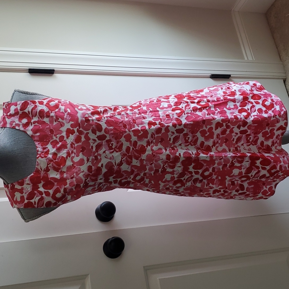 women's nwt Allen solly sz s pink floral dress